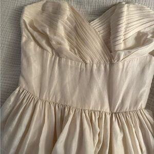 Vintage boho wedding gown